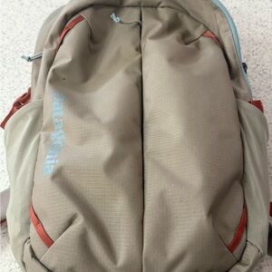 Patagonia Beige and Red Backpack for Women/Men